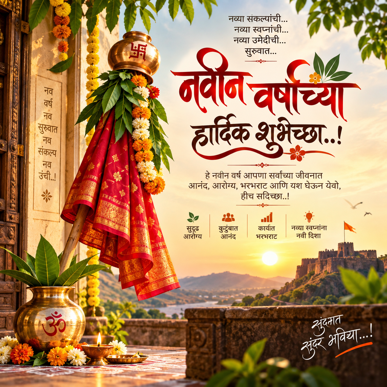 Sunrise Garlands